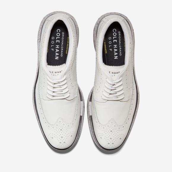 🎉LAST PIECE🎉COLE HAAN Men's Leather Waterproof ØriginalGrand Tour Golf Shoe - Picture 7 of 12